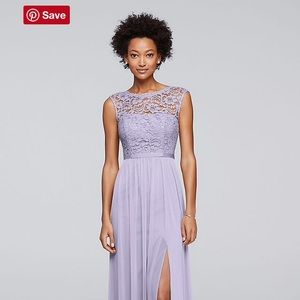 David`s Bridal Iris Size 2